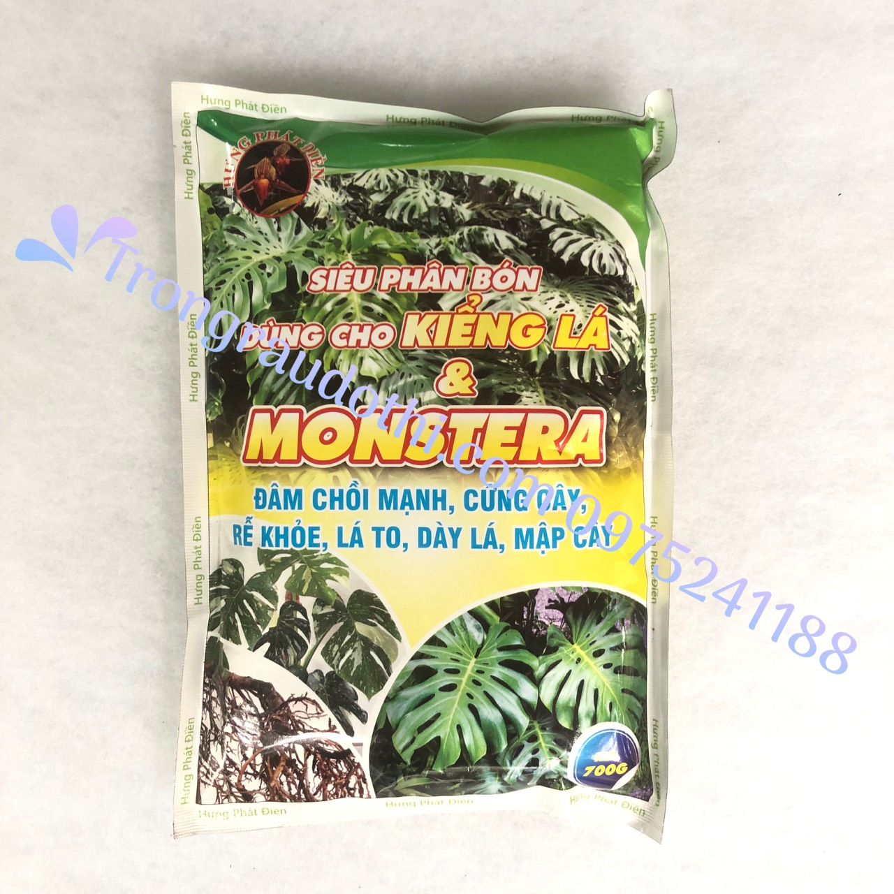 Siêu phân bón dành cho kiểng lá và Monstera (gói 700gram) - Ảnh 1